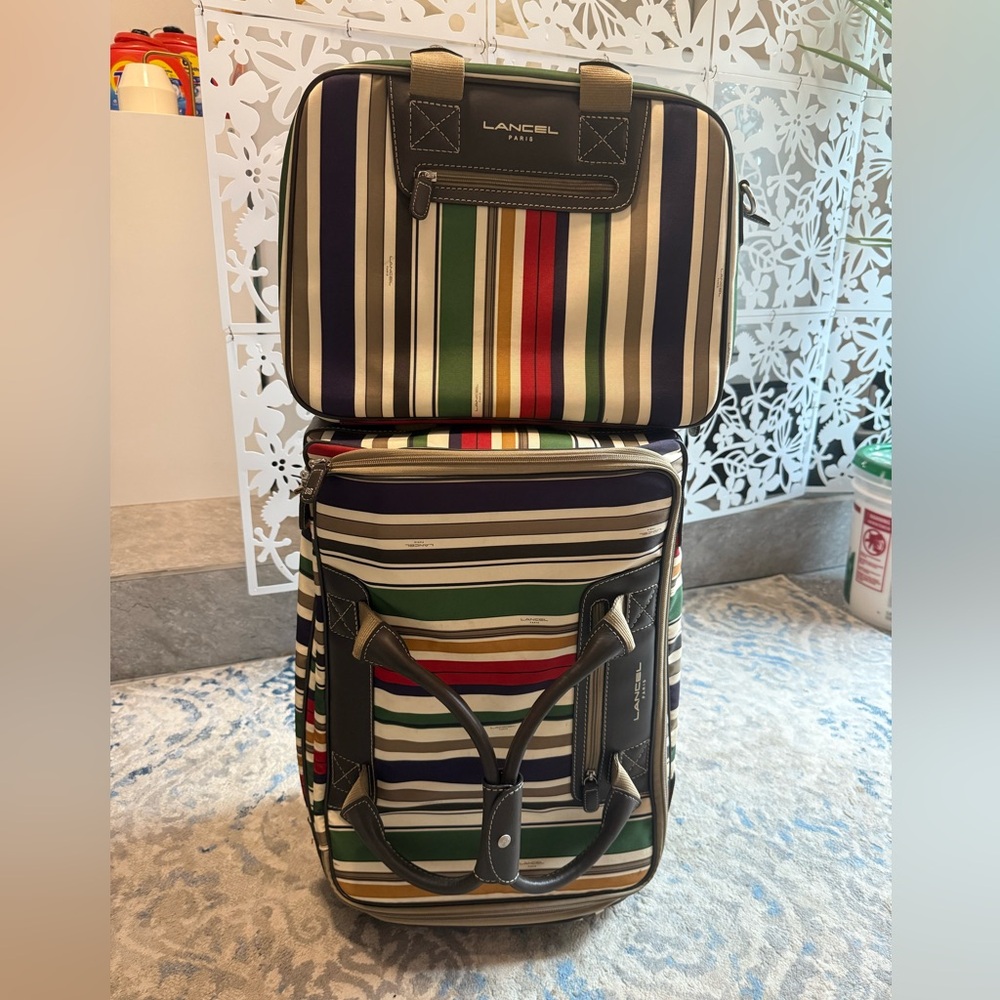 Lancel suitcase &  bag